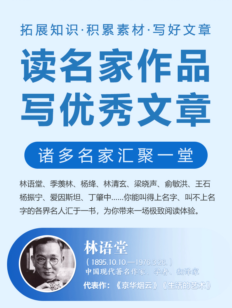 读者名人名篇全4册 定制版青少年高初读者4册名人名篇规格中 《读者》名人名篇（全4册） 无规格详情图片2