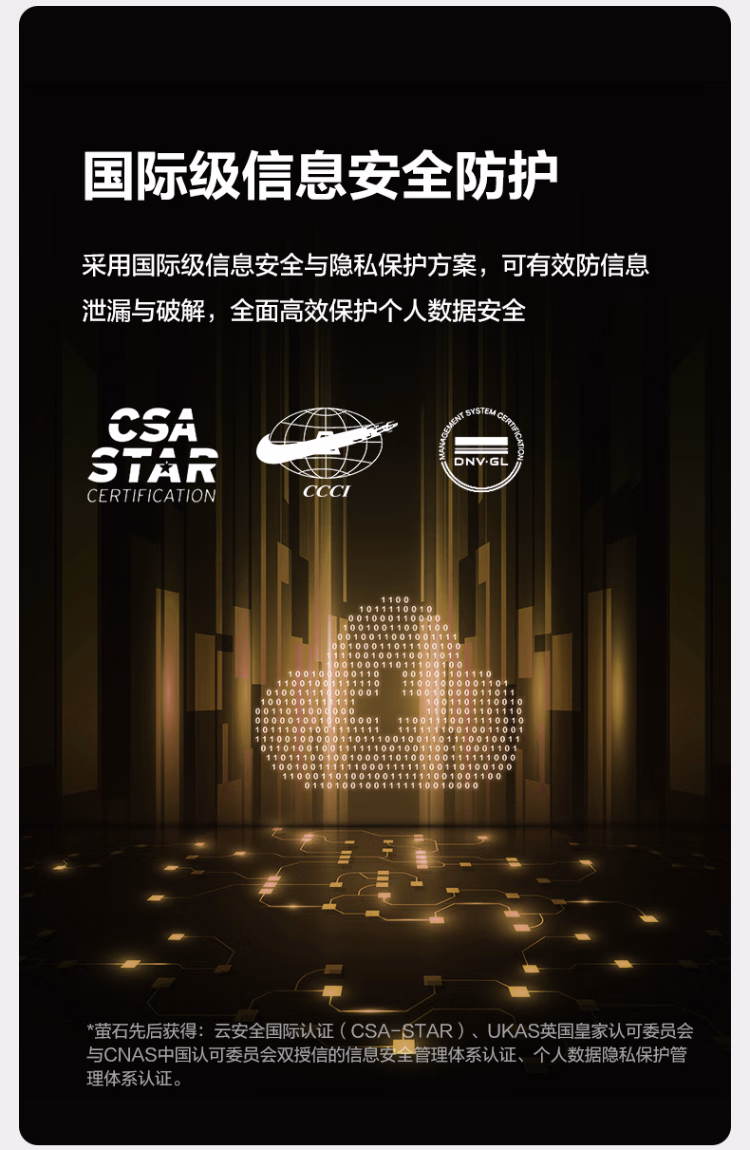萤石指纹锁Y5000FVP