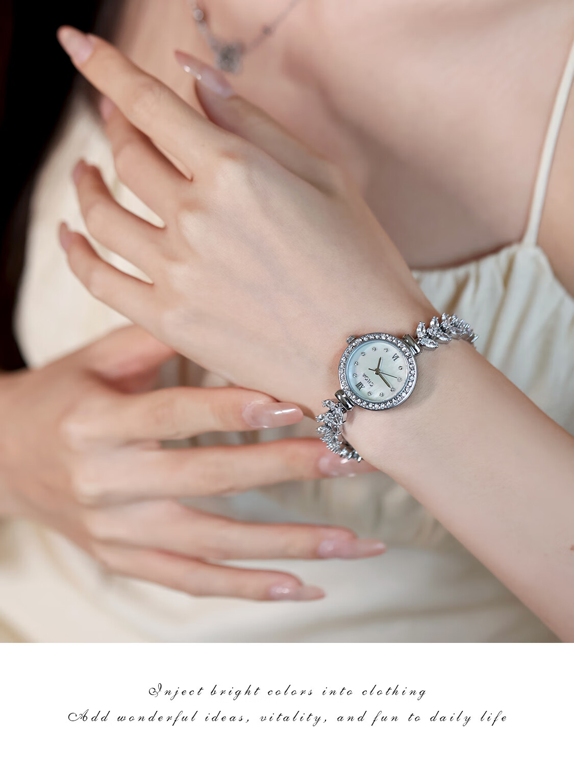 CILOA Mermaid Watch, Women's Bracelet-Style Ladies' Small Luxury Niche Design, 2025 New Model, Compact And Exquisite Fish Tail Watch for Girls 4