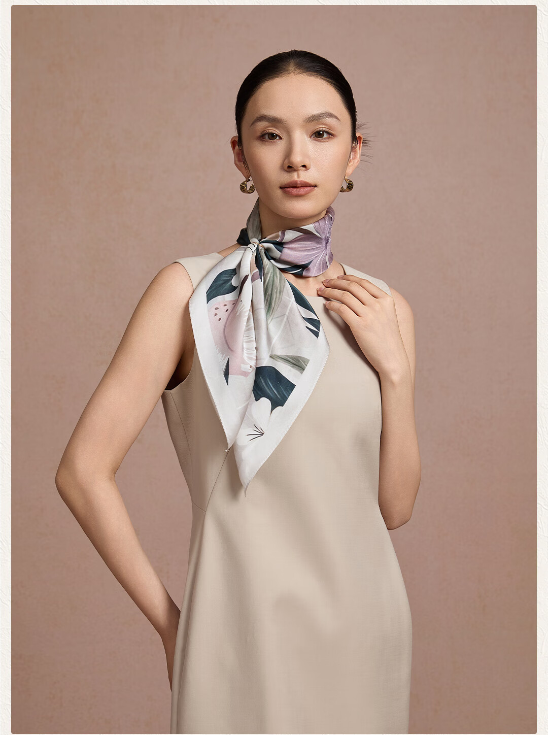 Shanghai Story Silk Scarf Gift Box 100% Mulberry Silk Satin Scarf Shawl Birthday Mother's Day Gift for Mom 11