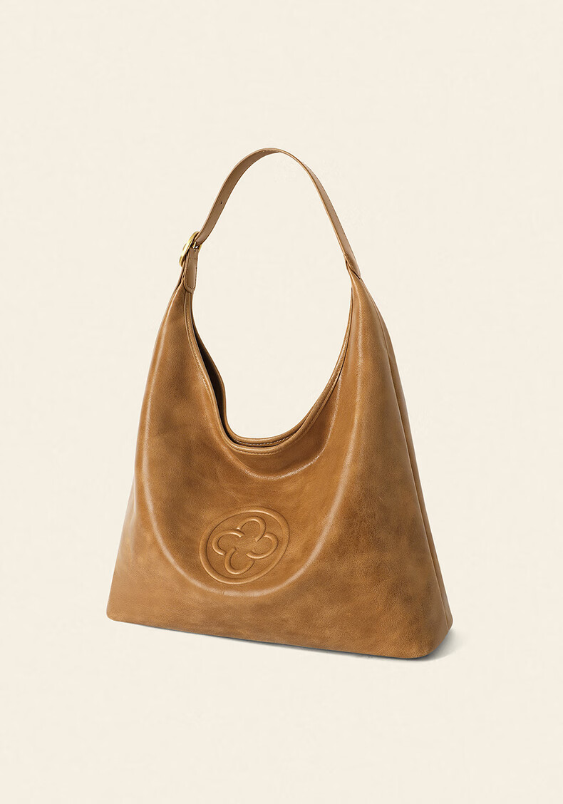CASSILE [Celebrity Style] Cassile Tote Bag for Women, Vegetable-Tanned Leather, Large Capacity Hobo Bag, 520 Gift 25