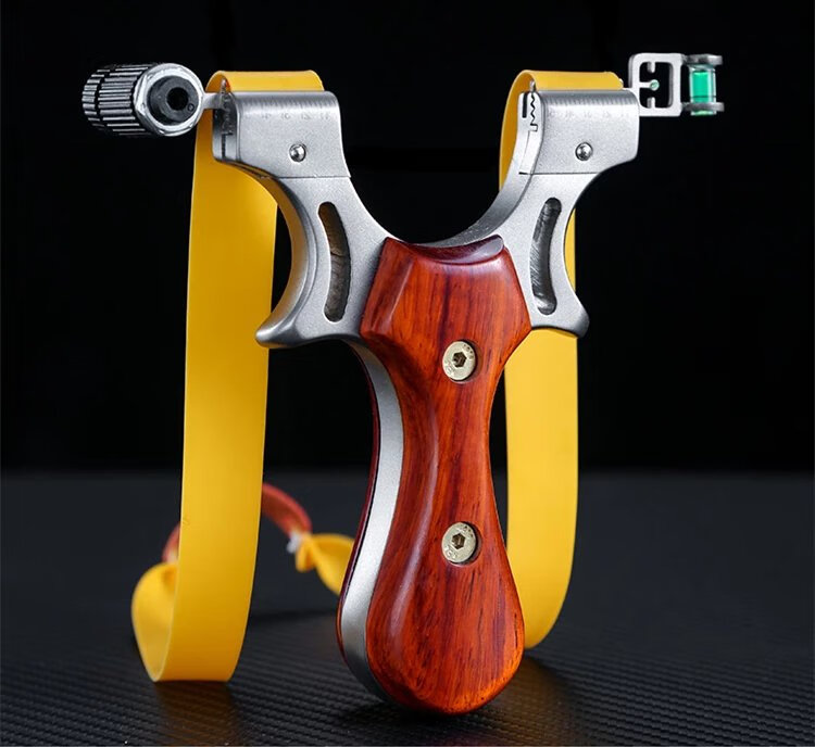 红外线弹弓成人专业猎弓激光蛋工高精度强力不锈钢扁皮弓比赛专用十大