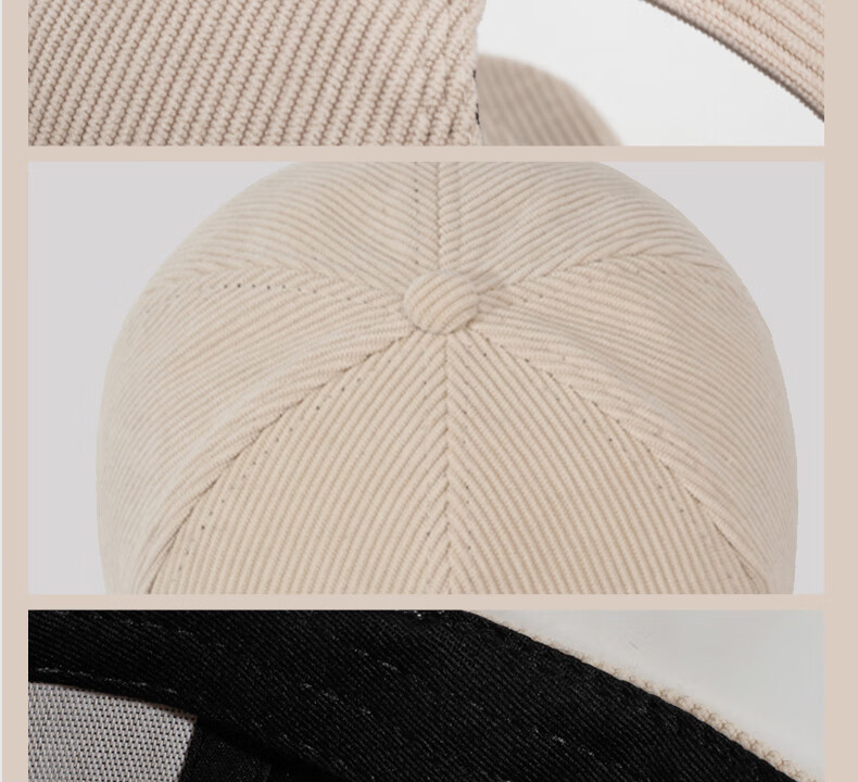 Woodpecker Women's Winter Warm Thickened Cotton Baseball Cap with Ear Protection, Large Head Circumference, Face Slimming, New Style Duckbill Hat 6