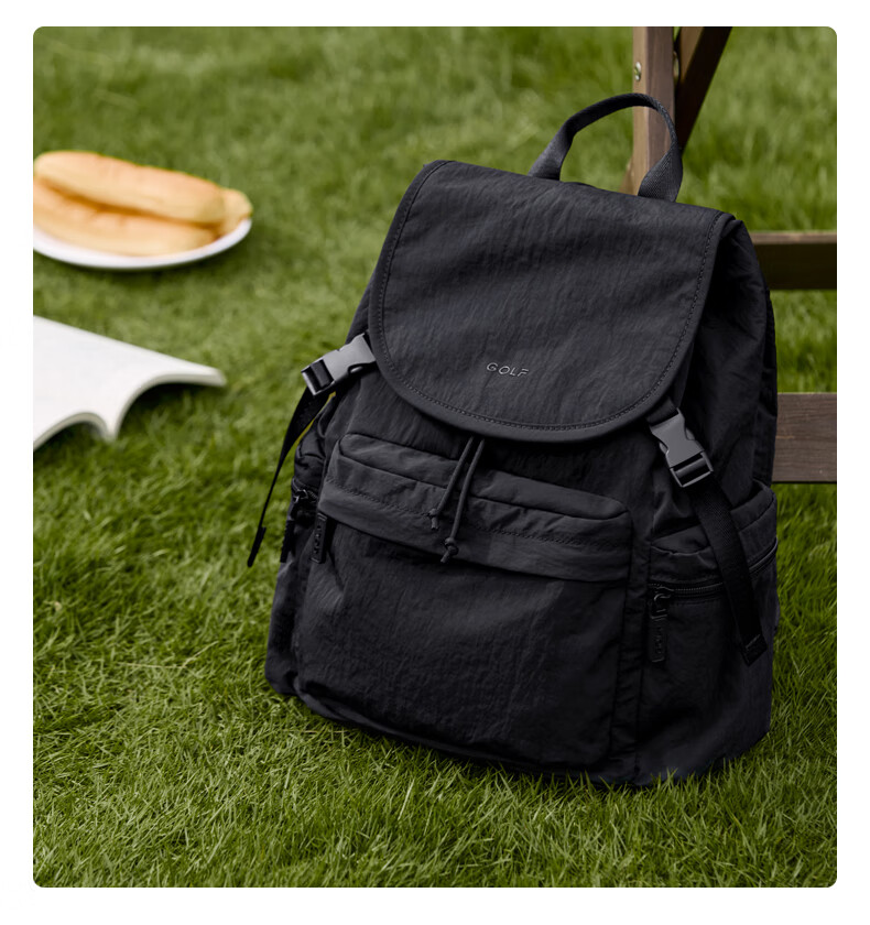 GOLF Women's Outdoor Lightweight Backpack 15-inch Laptop Bag Student School Bag Water-Resistant Travel Backpack 26