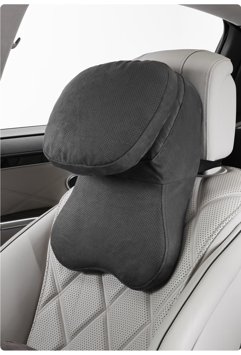 BIMLL Car Aviation Memory Foam Headrest Dual-Core PRO Upgraded Neck Support Maybach Car Neck Pillow Lumbar Cushion 13