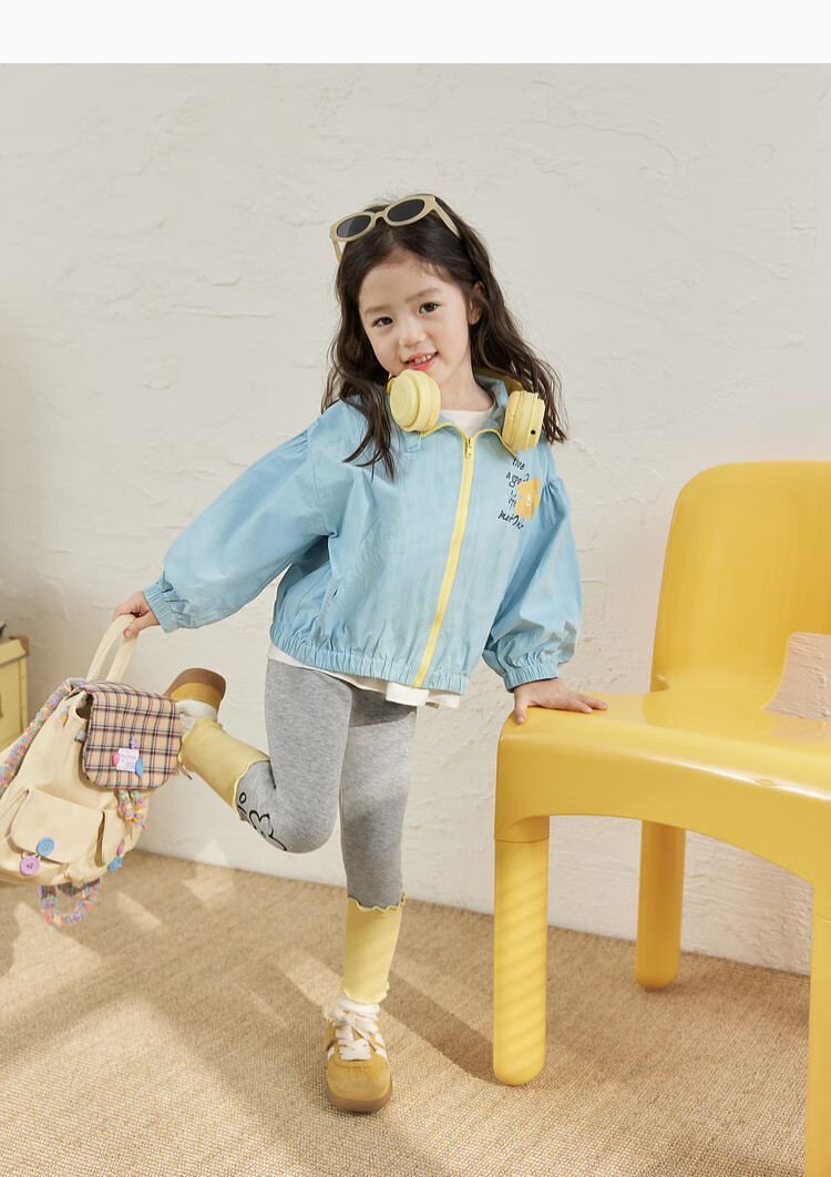 LUSON Xiao O Bao Okids Children's Spring and Autumn Fashionable Girls' Outfit 2025 New Girls' Set 23