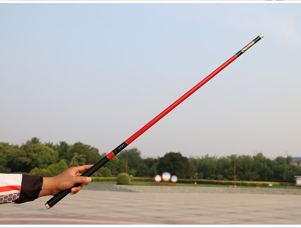 虎鱼竿28调幻影红虎鲤鱼竿6h台钓竿轻硬细钓鱼竿渔具套装鱼竿超硬超轻