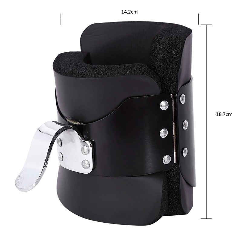 家用倒挂器脚套单杠倒立挂钩健身仰卧倒立运动器材倒吊机增高器 蓝色