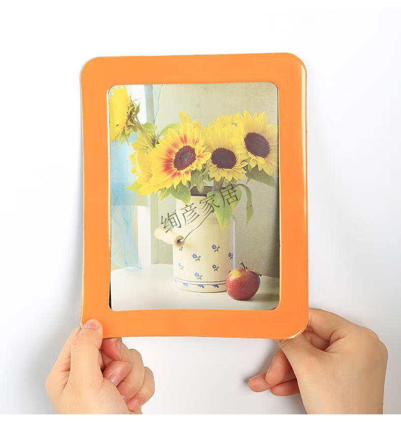 磁性硅胶相框免打孔自粘挂墙磁吸儿童画框装裱a4照片墙贴组合展示