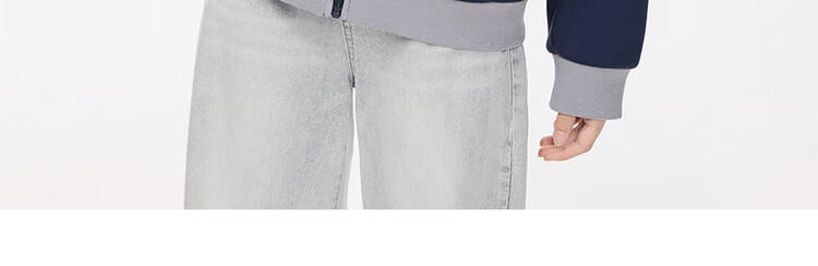 Giordano Women's Casual Autumn Winter Fleece Lined Zipper Jacket Colorblock Stand Collar Sweatshirt 05375885 13
