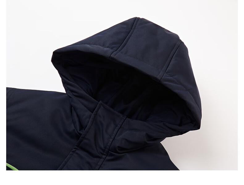 MQD Kids Down Jacket 2024 Winter New Boys Hooded Thick Warm Workwear Coat for Older Children 13
