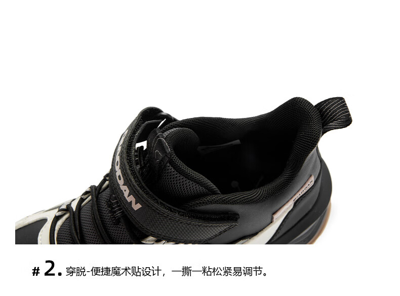 QIAODAN Girls' Casual Shoes Children's Winter High-Top Outdoor Hiking Leather Sports Shoes Black/Soft Gray Purple Size 35 5