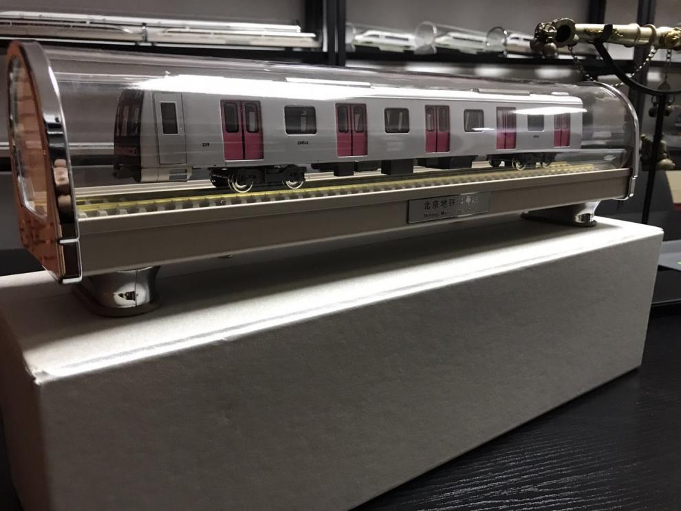 1/68 原厂模型 北京地铁车辆模型 送礼佳品 沙盘模型 收藏展示礼品