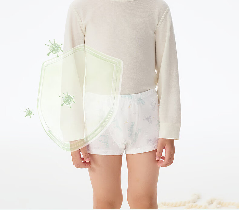 YEEHOO Cotton Boxer Briefs for Kids, Antibacterial, Comfortable, Skin-friendly, New Style 7