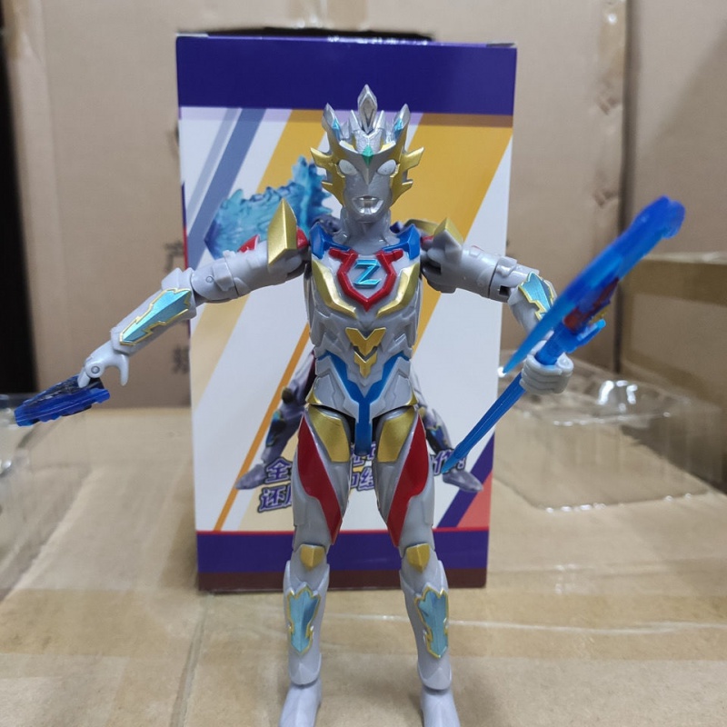 万代(bandai)act魂限定超可动泽塔奥特曼德尔塔天爪终形态摆件礼物