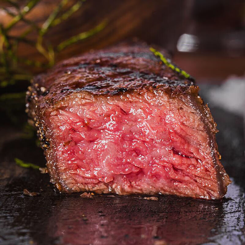 澳大利亚原切牛排m12,谷饲600天左右和牛牛排!