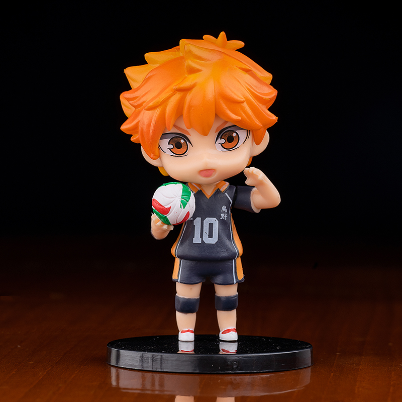 排球少年日向翔阳影山飞熊孤爪研磨q版手办模型汽车摆件公仔 随机一个 全套拍6个 图片价格品牌报价 京东
