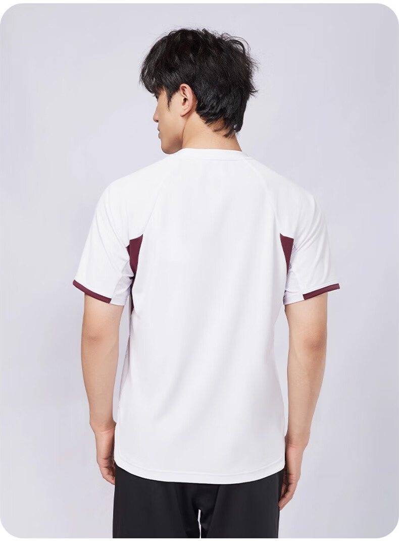 YONEX Badminton Sports T-Shirt Short Sleeve Breathable Men's Top - 1102925BCR White L 16