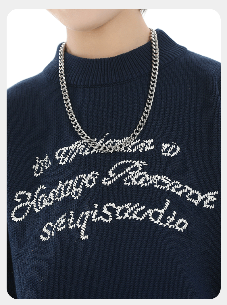 Little Elephant Ham Boys' Knitted Crew Neck Sweater Base Shirt Yellow [100% Cotton Skin-Friendly Non-Itchy] 120 cm 13