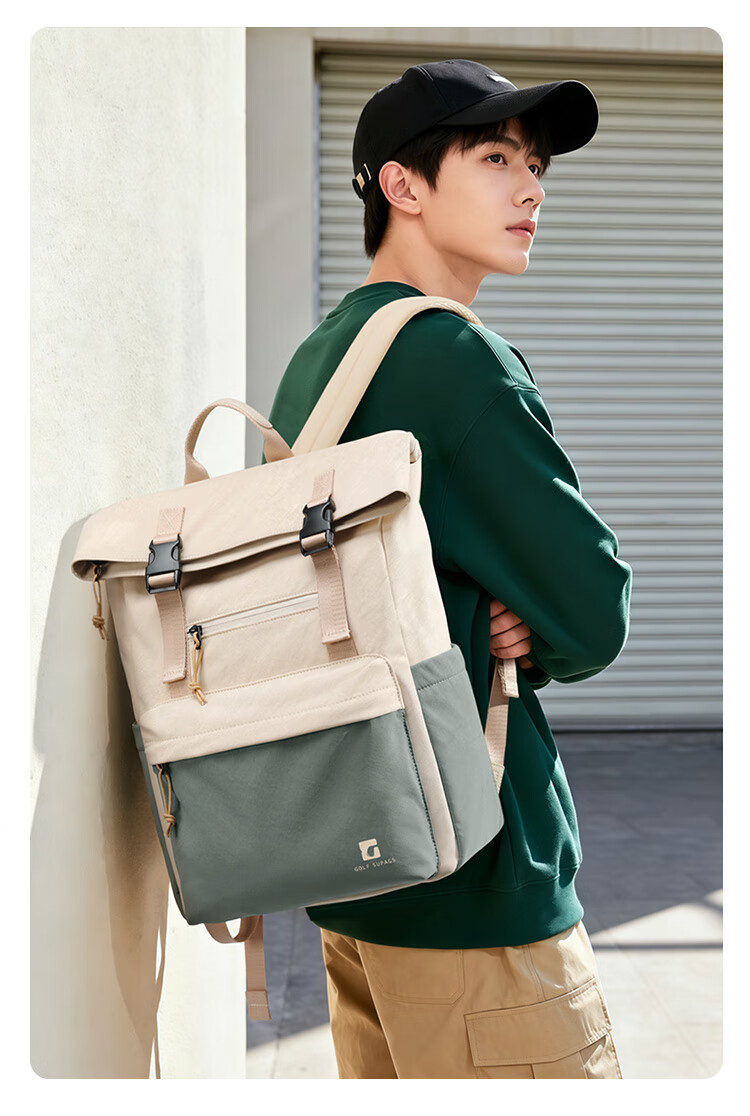 GOLF Lightweight Laptop Backpack for Men and Women, Stylish 14/16 Inch Notebook Travel Bag, Student School Bag 7