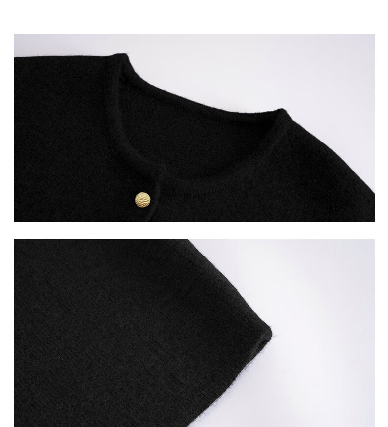 TonLion 2025 Autumn Winter Simple Retro Round Neck Cardigan Vest for Women 11