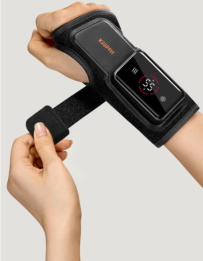 Kepufi Wrist Brace Heat Therapy Tendon Sheath Moxibustion Massage Device Wrist Support Joint Heating Instrument Practical Mother's Day Women's Birthday Gift WB01 Double 18