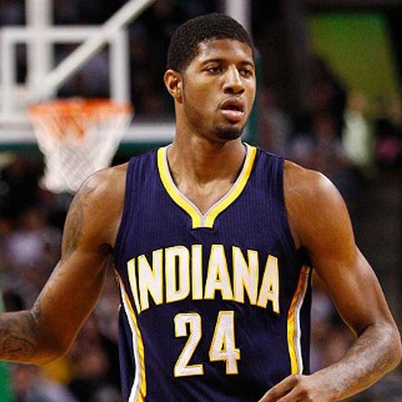 nike耐克保罗乔治球衣步行者快船雷霆13号全明星24号球员au球服