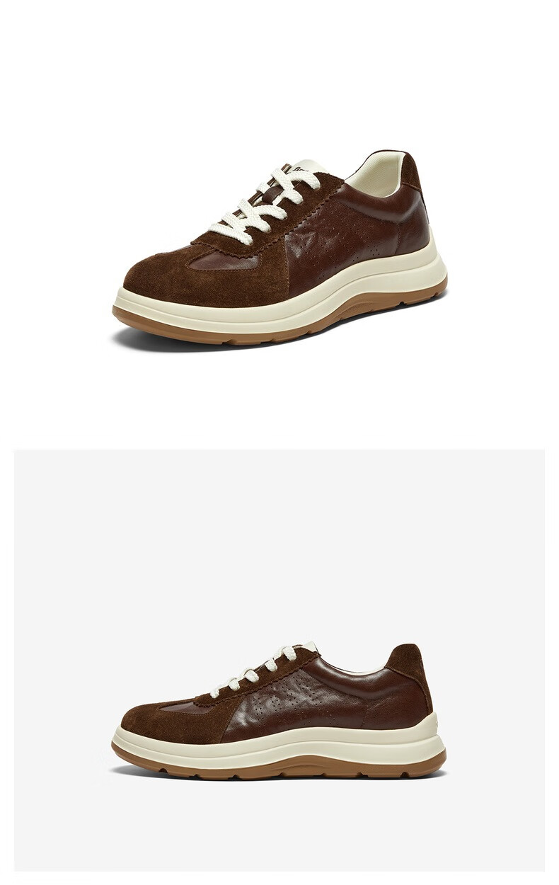 Bata Patented Antibacterial Cowhide And Sheepskin Soft Elastic Couple Casual Training Sports Prince Qichang Mall Matching Single Shoes 14