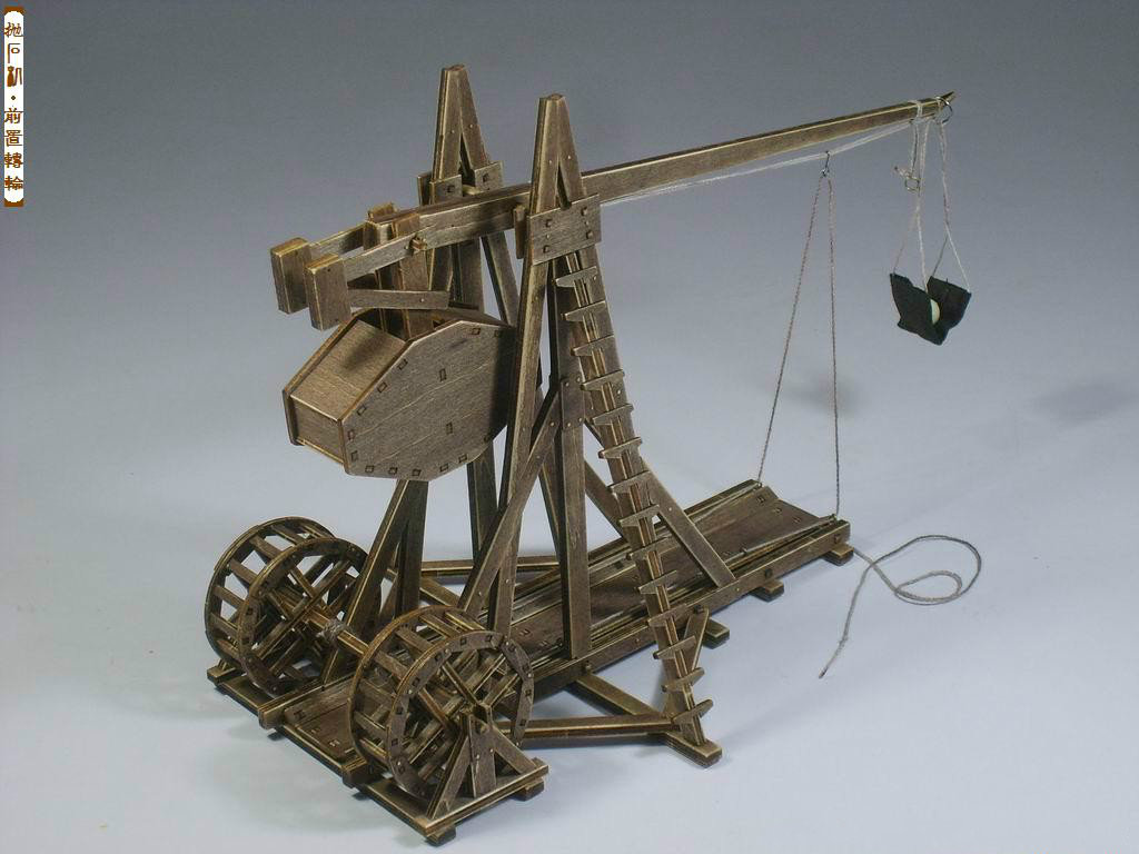 古战车模型系列-抛石机/投石机创意礼品