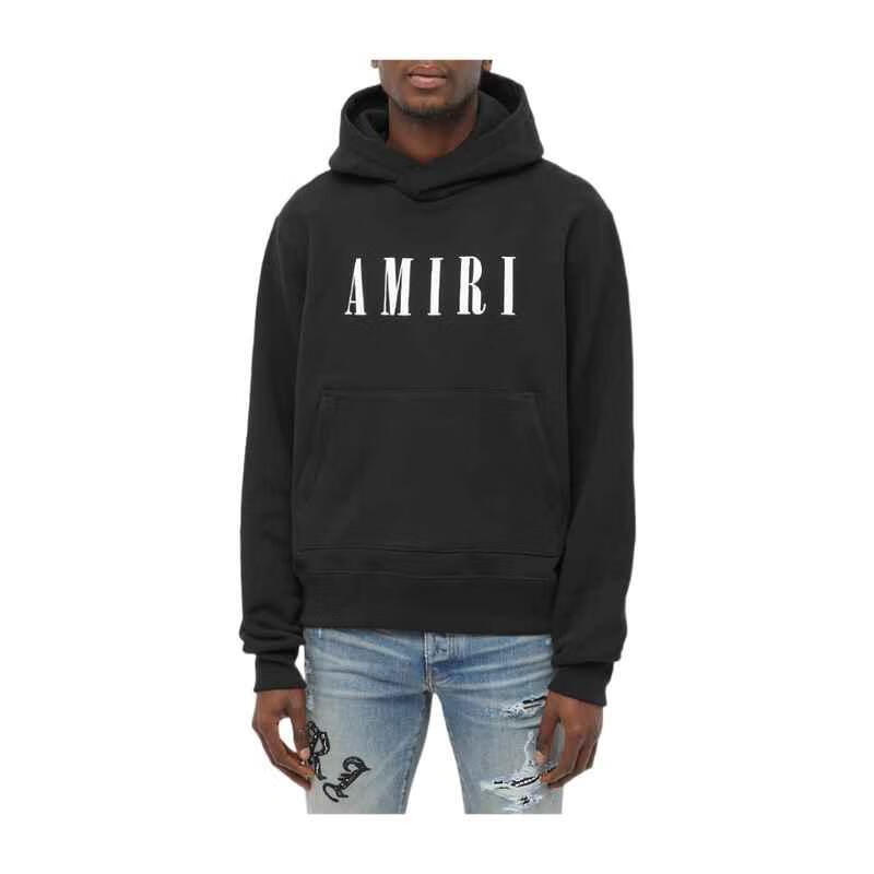 amiri 毛衣男士奢侈品黑色徽标卫衣 001 xl【图片 价格 品牌 报价】