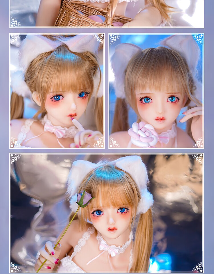 魔族人形硅胶实体娃娃全身仿真人版非充气二次元机器人等身1:1可插入