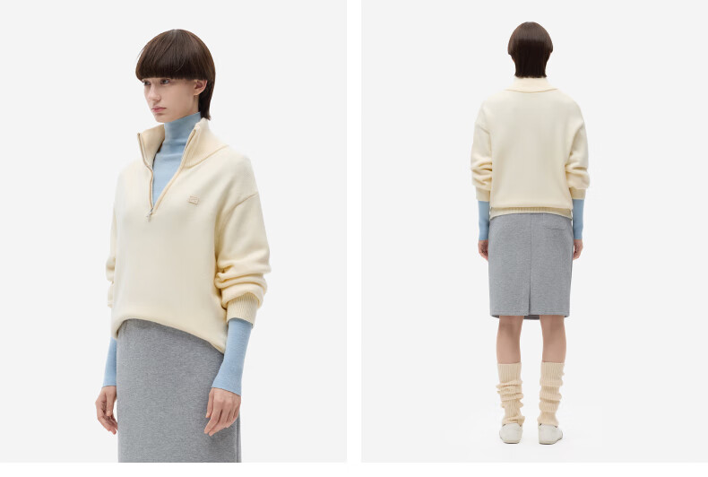 Bananain Repi502++ Unisex Thermal Half-Zip Pullover Sweater Autumn Winter Warm Base Layer Long Sleeve Top 3