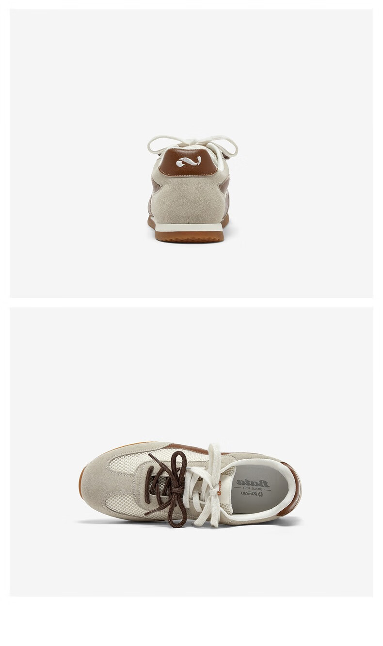 Bata Patented Antibacterial Cowhide And Sheepskin Soft Elastic Couple Casual Training Sports Prince Qichang Mall Matching Single Shoes 6
