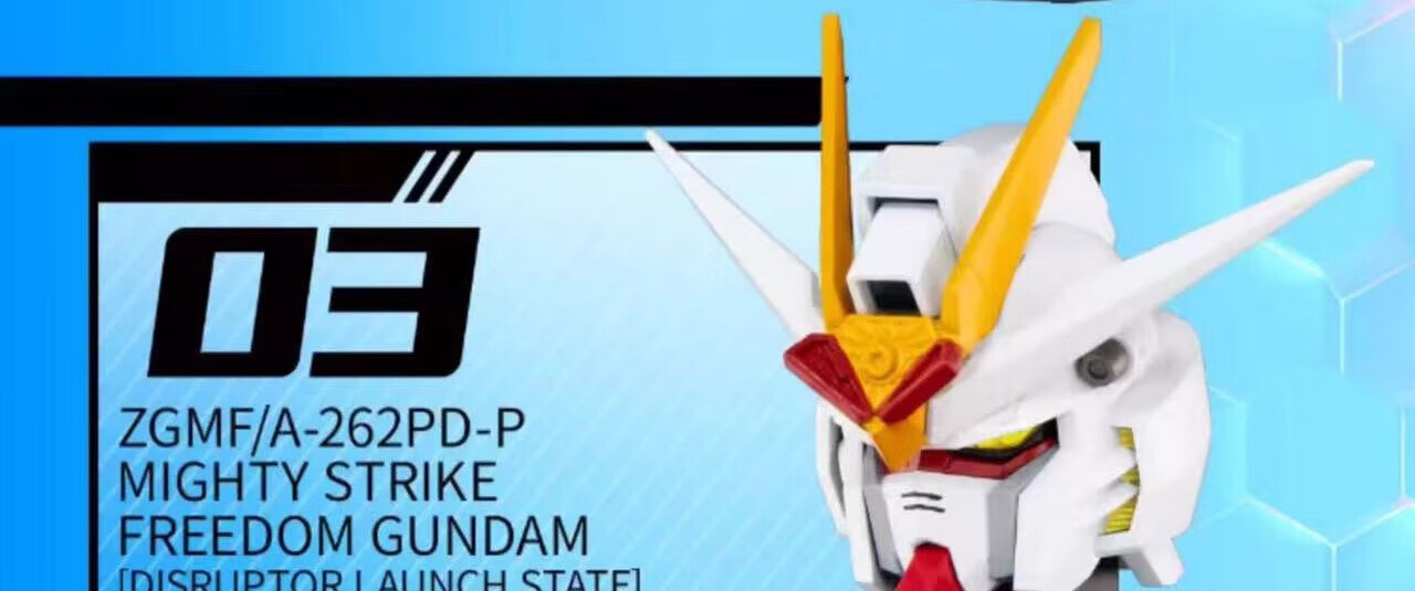 BANDAI Official Mobile Suit Gundam Blind Box Model Figurine Bust Toy Gift 3