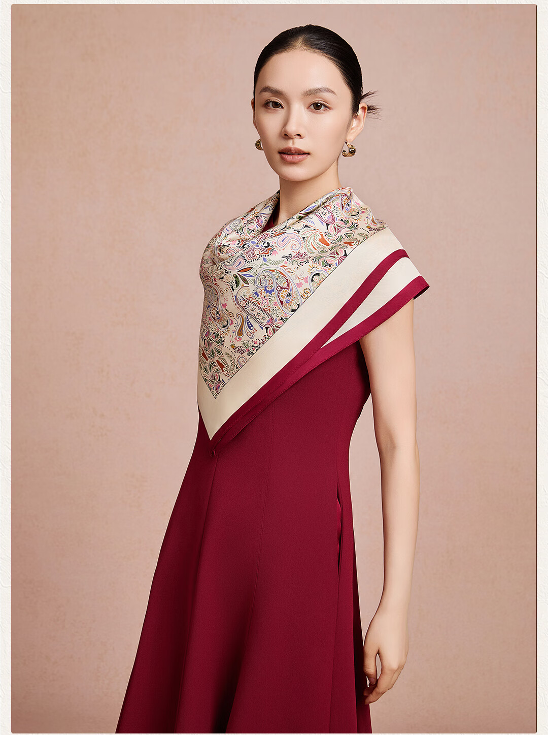 Shanghai Story New 100% Mulberry Silk Twill Scarf Shawl Gift Box for Mom Mother's Day Birthday Gift 8