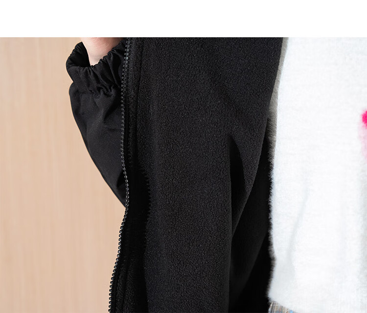 TonLion 2025 Autumn Women's Hooded Three-Proof Composite Fleece Work Jacket 21