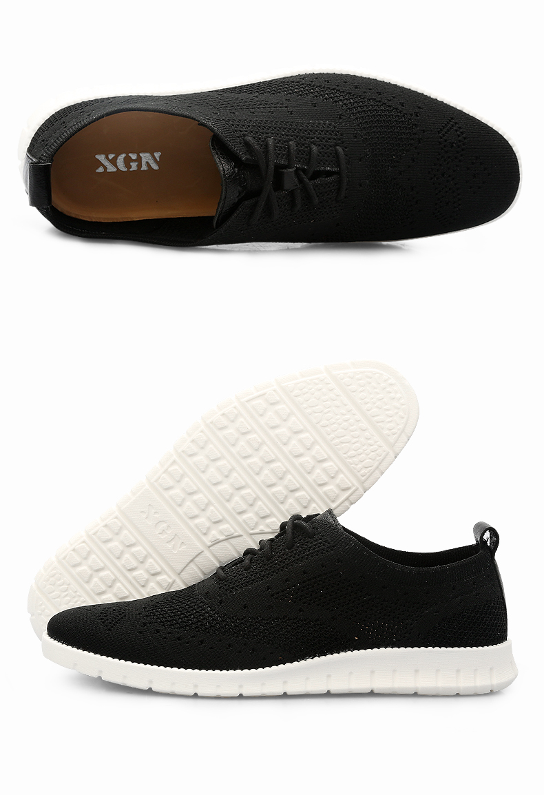 xgn小公牛男鞋潮鞋2019春夏季百搭板鞋防滑韩版潮流舒适透气运动鞋网