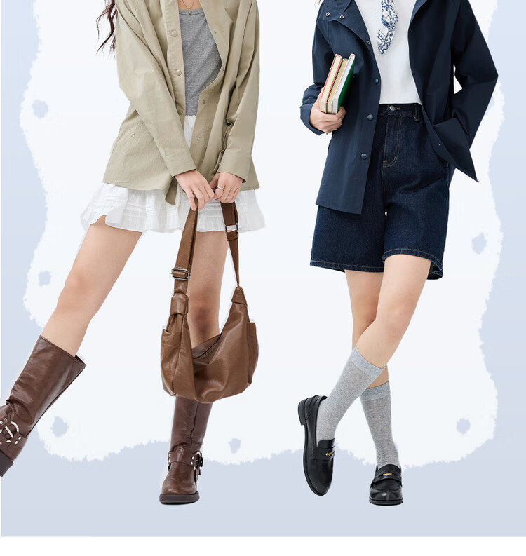 Giordano Women's Trench Coat Outdoor Camping Back Pleated Raglan Mid-Length Hooded Jacket 13375107 9