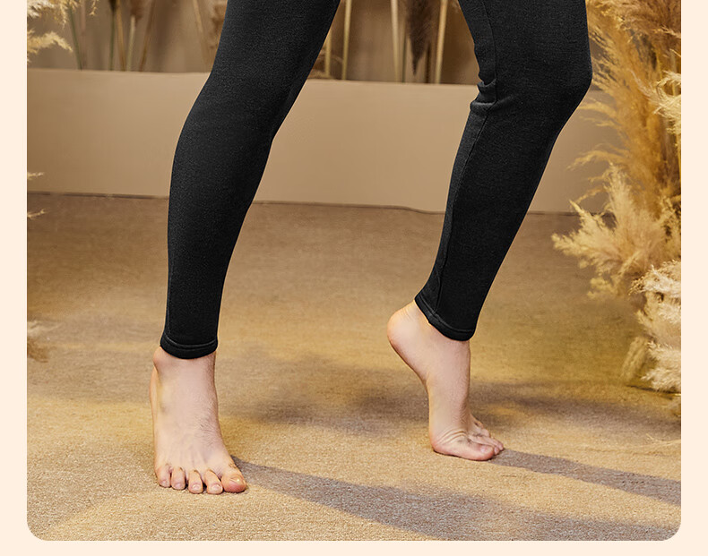 Hengyuanxiang Men's Thermal Fleece-Lined Thickened Autumn Winter Cold-Resistant Base Layer Cotton Pants Long Johns for Middle-Aged and Elderly 29