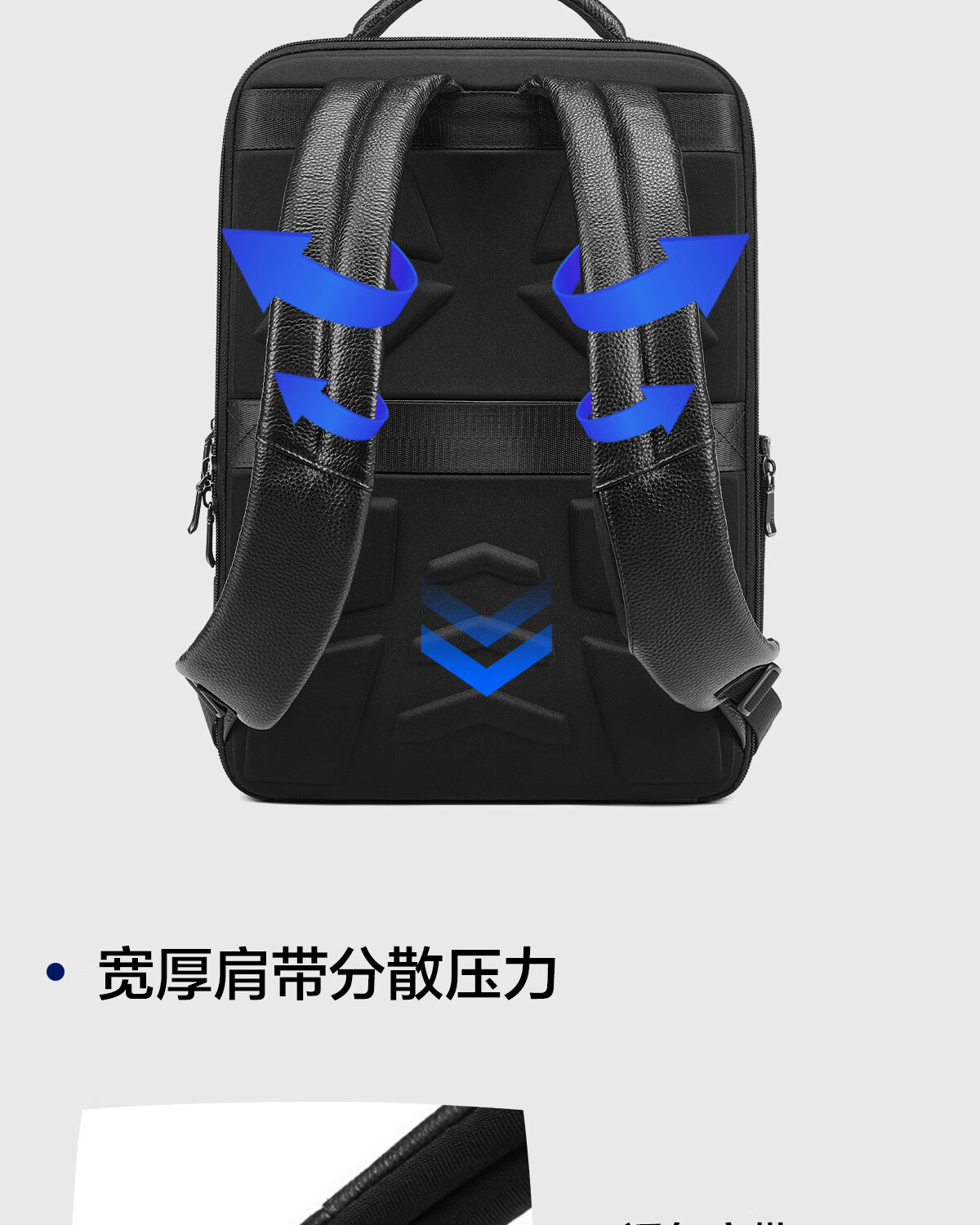 HLA Men's Large Capacity Laptop Backpack Business Casual Travel Commuter Lightweight Backpack 12