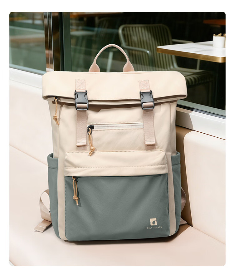 GOLF Lightweight Laptop Backpack for Men and Women, Stylish 14/16 Inch Notebook Travel Bag, Student School Bag 9