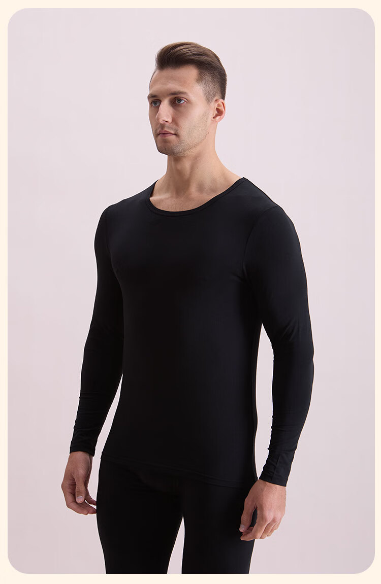 COVER ORANGE Men's Thermal Underwear Winter Set Modal Antibacterial Antistatic High Elasticity Temperature Lock Comfortable 10