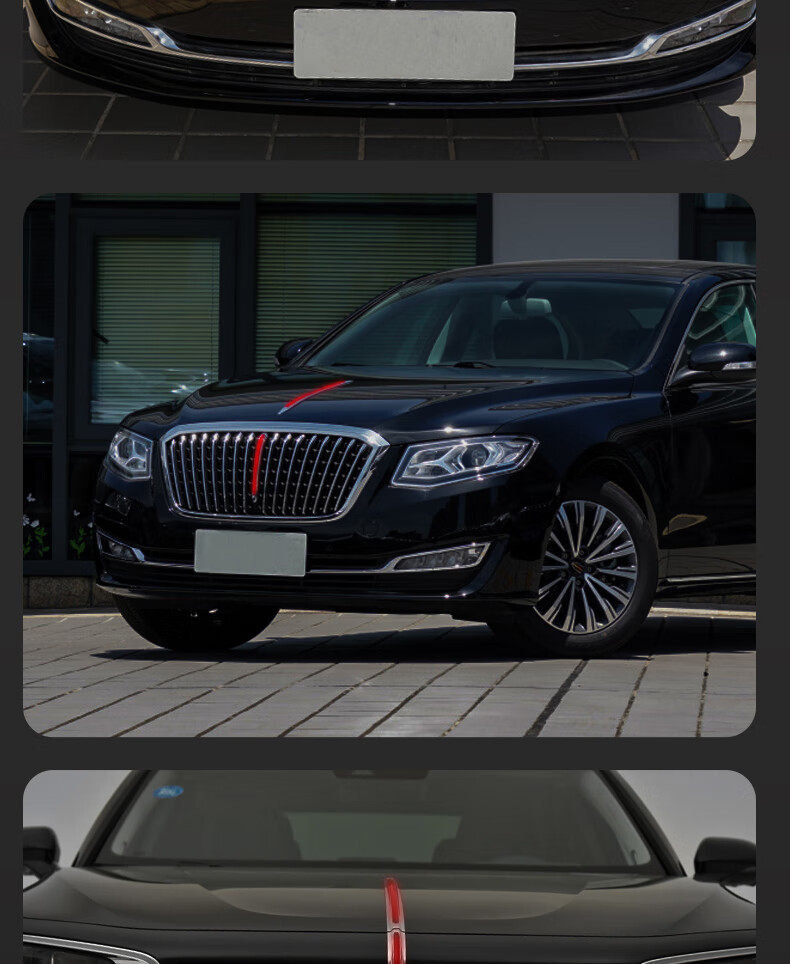 h9改装车标led装饰灯h7通用亮条配件 天使之翼_适用于h5/hs5/h7【图片