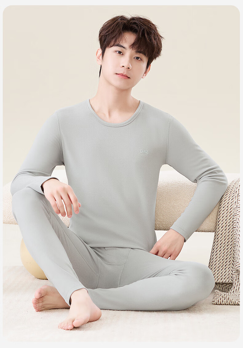 Yalu Youth Thermal Underwear Boys Mid-Teen Autumn Long Johns Comfortable Breathable Winter Undershirt and Pants for Middle and High School Students 2
