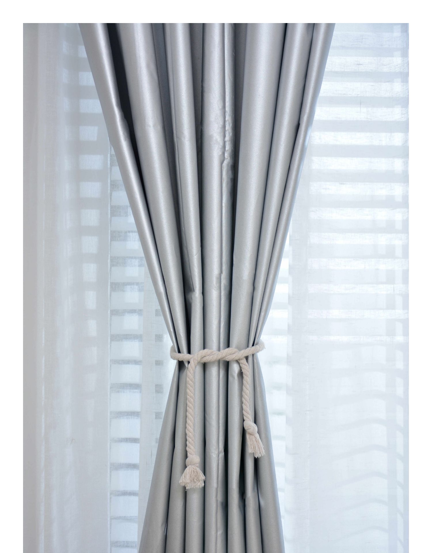 防晒隔热窗帘全遮光布加厚成品遮阳阳台卧室客厅宿舍简易挡光 宽3.