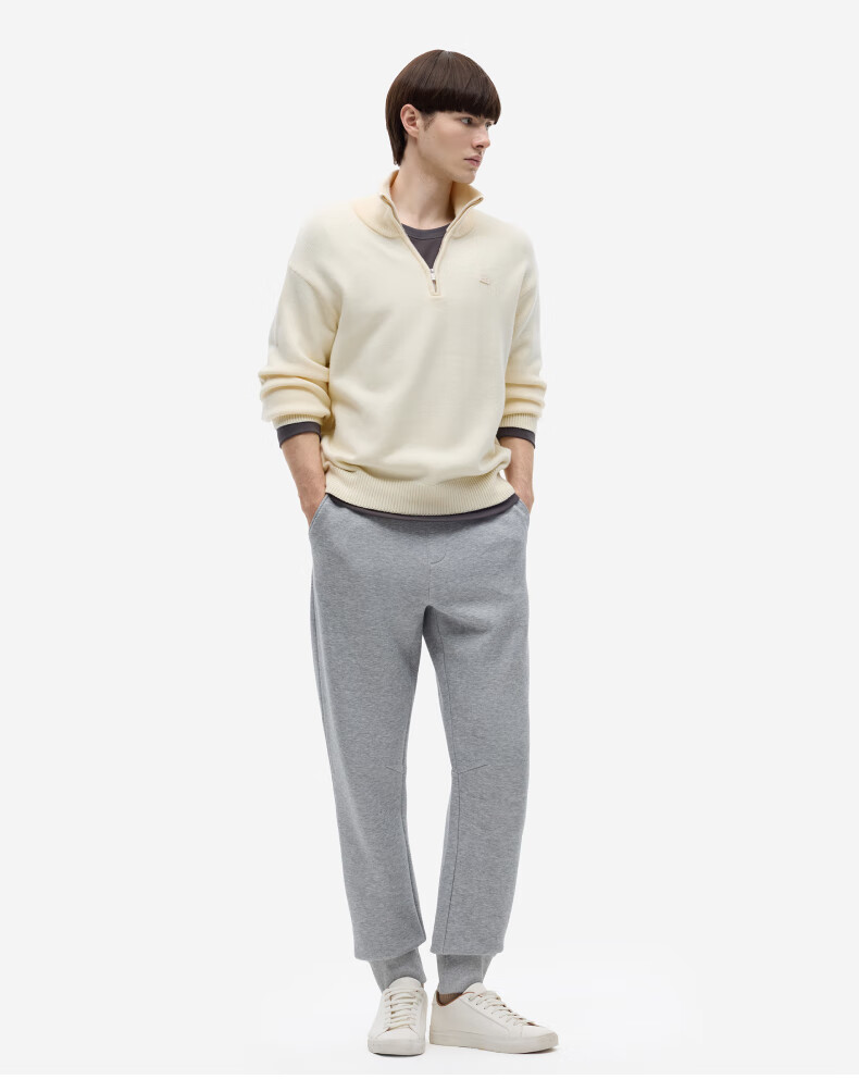 Bananain Repi502++ Unisex Thermal Half-Zip Pullover Sweater Autumn Winter Warm Base Layer Long Sleeve Top 8