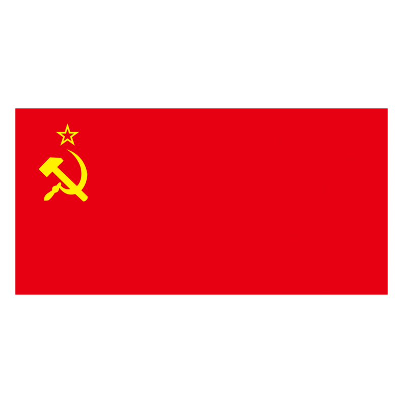日美新 斯大林时期前苏联旗帜列宁苏修旗苏联旗子红星图案苏维埃旗