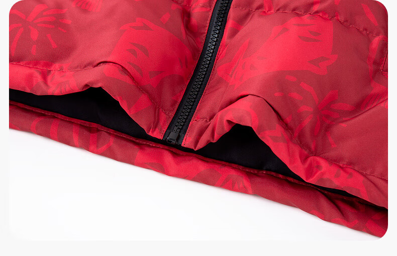 Dudu Kids Children's Down Jacket Winter New Year Baby Tang Suit Down Coat Boys Winter Top Red 110 7