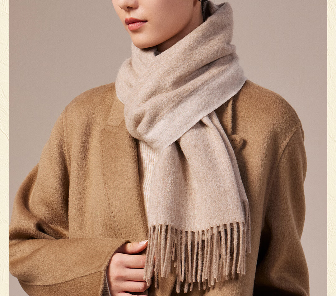 Shanghai Story Autumn Winter New Pure Wool Scarf Shawl Soft Warm Gift for Mom Elders Birthday New Year Women Neck Warmer 11