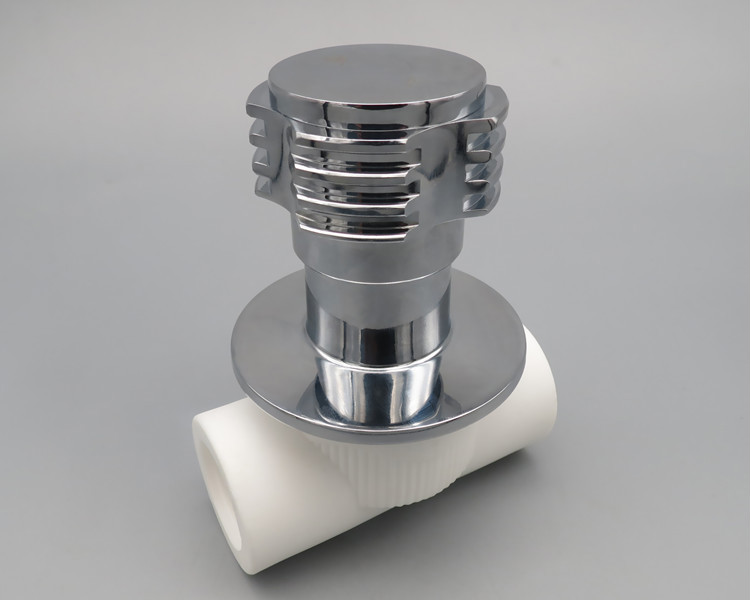 京控 入户水总阀 ppr暗阀自来水管配件4分20冷热水家用热熔快开上水暗